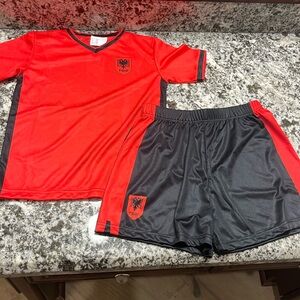 Boys soccer set Albania